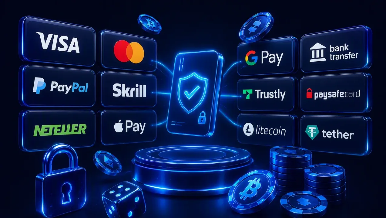 Deposit and Withdrawal Methods at Mybet Casino